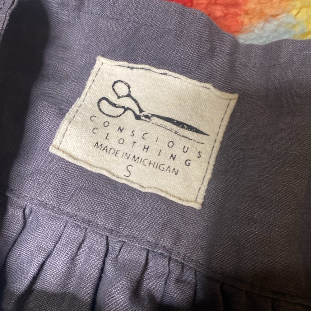Conscious Clothing Marrakesh linen overalls - Picture 5 of 7